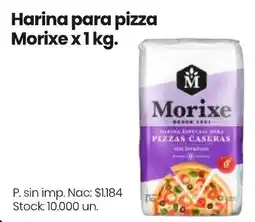 Changomas Morixe harina para pizza oferta