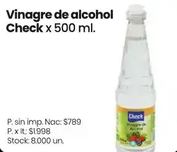 Changomas Check vinagre de alcohol oferta