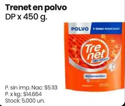 Changomas Trenet en polvo oferta