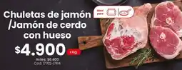 Coto Chuletas de jamón /jamón de cerdo con hueso oferta