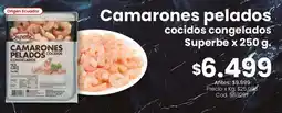 Coto Camarones pelados cocidos cocidos congelados superbe oferta