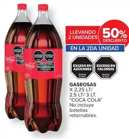 Carrefour Coca cola gaseosas oferta