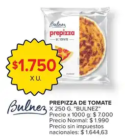 Carrefour Bulnez prepizza de tomate oferta