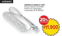 Carrefour Zapatilla maxi oferta