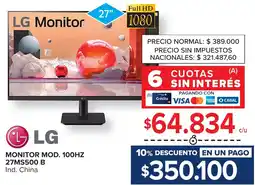Carrefour Lg monitor oferta