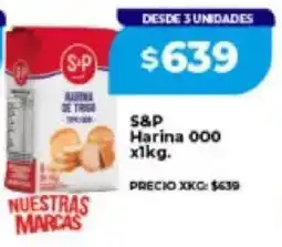 Supermayorista Vital S&P harina 000 oferta