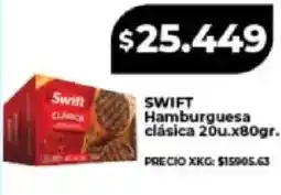 Supermayorista Vital Swift hamburguesa clásica oferta