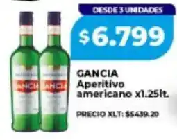 Supermayorista Vital Gancia aperitivo americano oferta