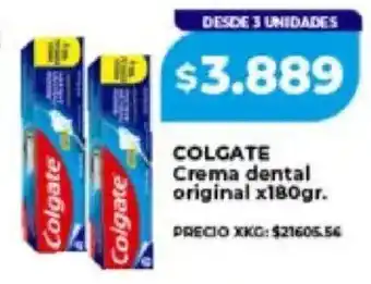 Supermayorista Vital Colgate crema dental original oferta
