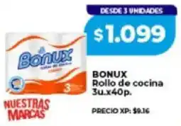 Supermayorista Vital Bonux rollo de cocina oferta