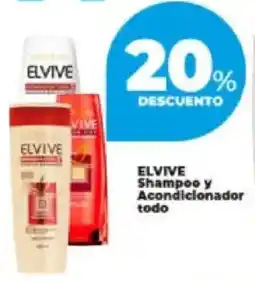 Supermayorista Vital Elvive shampoo y acondicionador todo oferta