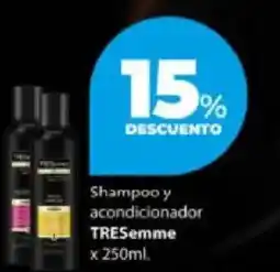 Supermayorista Vital TRESemme shampoo y acondicionador oferta