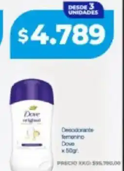 Supermayorista Vital Dove desodorante femenino oferta