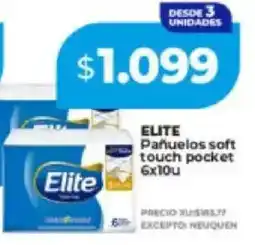 Supermayorista Vital Elite pañuelos soft touch pocket oferta