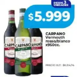 Supermayorista Vital Carpano vermouth rosso/blanco oferta