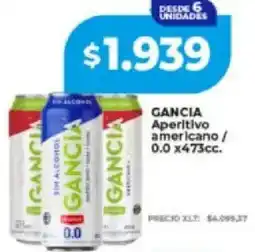 Supermayorista Vital Gancia aperitivo americano/ 0.0 oferta