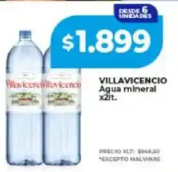 Supermayorista Vital Villavicencio agua mineral oferta