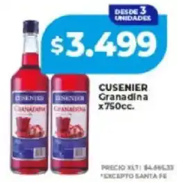 Supermayorista Vital Cusenier granadina oferta