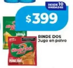 Supermayorista Vital Rinde dos jugo en polvo oferta