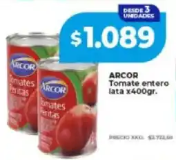 Supermayorista Vital Arcor tomate entero lata oferta