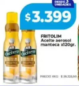 Supermayorista Vital Fritolim acelte aerosol manteca oferta
