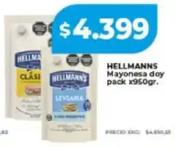 Supermayorista Vital Hellmann's mayonesa doy pack oferta