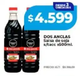 Supermayorista Vital Dos anclas salsa de soja s/tacc oferta