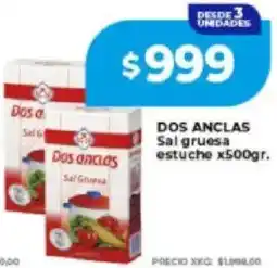 Supermayorista Vital Dos anclas sal gruesa estuche oferta