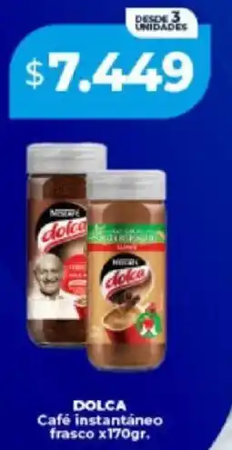 Supermayorista Vital Dolca café instantáneo frasco oferta
