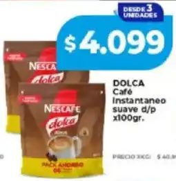 Supermayorista Vital Dolca café instantaneo suave d/p oferta