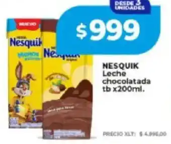 Supermayorista Vital Nesquik leche chocolatada tb oferta
