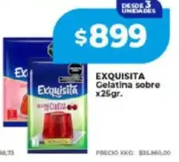 Supermayorista Vital Exquisita gelatina sobre oferta
