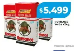 Supermayorista Vital Romance yerba oferta