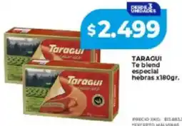 Supermayorista Vital Taragui te blend especial hebras oferta