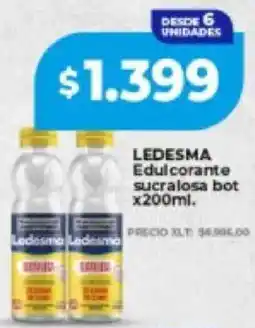 Supermayorista Vital Ledesma edulcorante sucralosa bot oferta