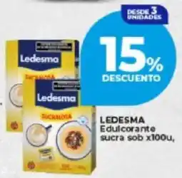 Supermayorista Vital Ledesma edulcorante sucra sob oferta