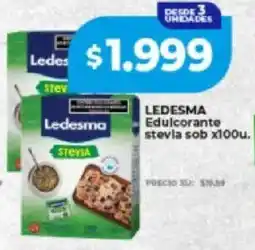 Supermayorista Vital Ledesma edulcorante stevia sob oferta