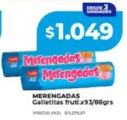 Supermayorista Vital Merengadas galletitas fruti. oferta