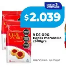 Supermayorista Vital 9 de oro pepas membrillo oferta