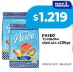 Supermayorista Vital Paseo tostadas clasicas oferta
