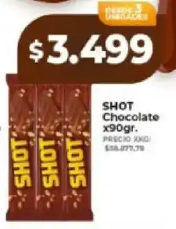 Supermayorista Vital Shot chocolate oferta