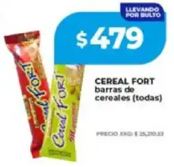 Supermayorista Vital Cereal fort barras de cereales oferta