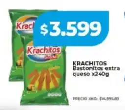 Supermayorista Vital Krachitos bastonitos extra queso oferta