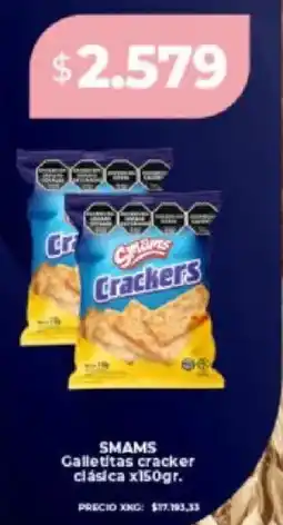 Supermayorista Vital Smams galletitas cracker clásica oferta