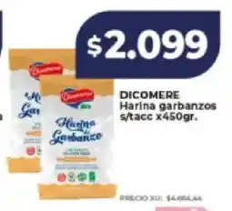 Supermayorista Vital Dicomere harina garbanzos s/tacc oferta