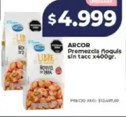 Supermayorista Vital Arcor premezcla noquis sin tacc oferta