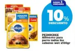 Supermayorista Vital Pedirgree allmento para perro todos los sabores wet oferta