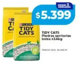Supermayorista Vital Tidy cats piedras sanitarias bolsa oferta