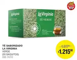 Atomo Conviene La virginia té saborizado verde oferta