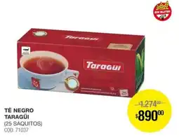 Atomo Conviene Taragüi té negro oferta